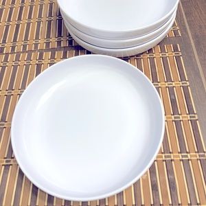 White Pier 1 pasta bowls